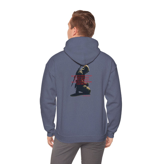 A Man's Prayer Hoodie Back