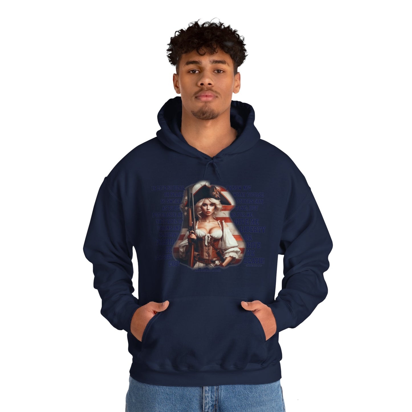 Liberty or Death Hoodie Front