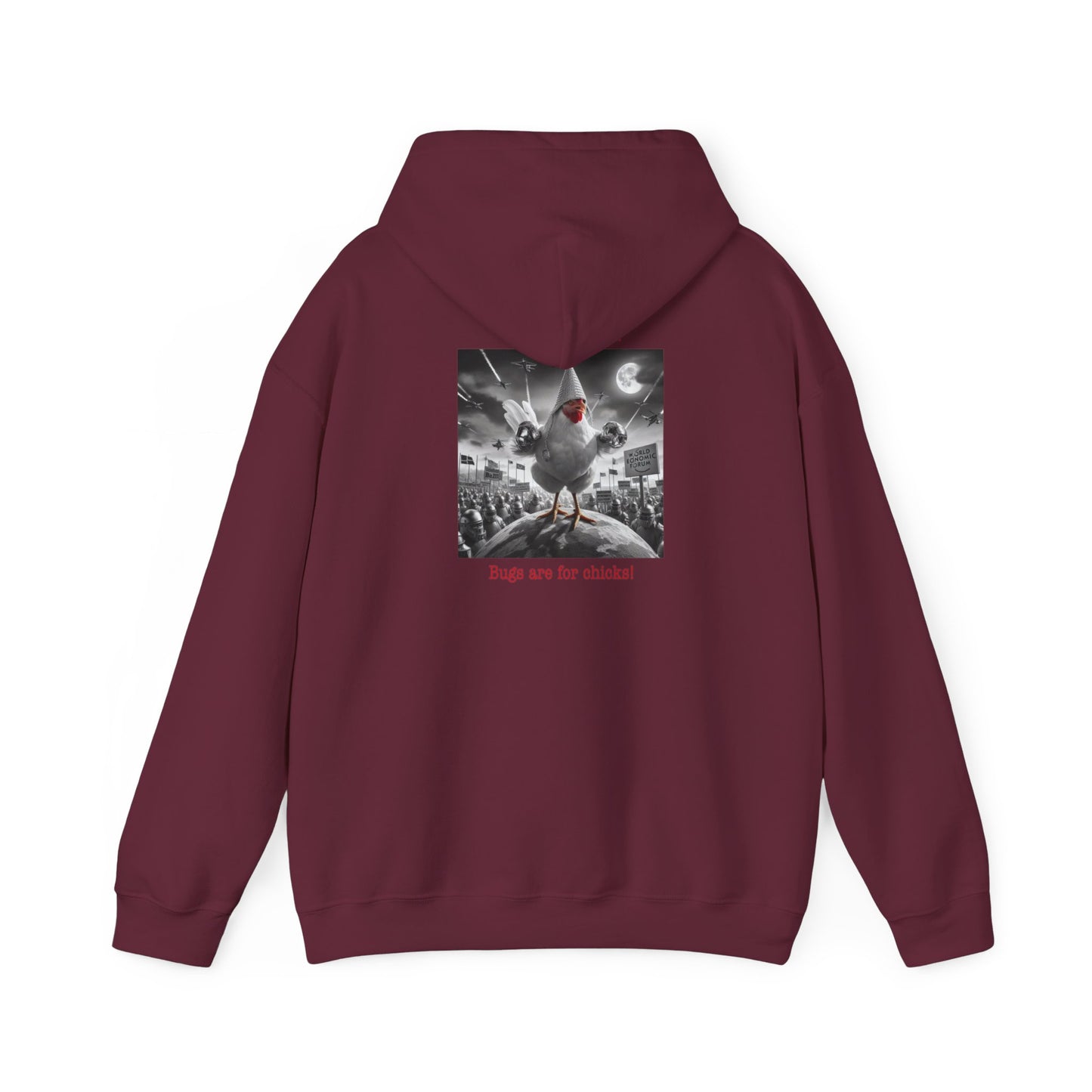 Silly Globalist Hoodie back