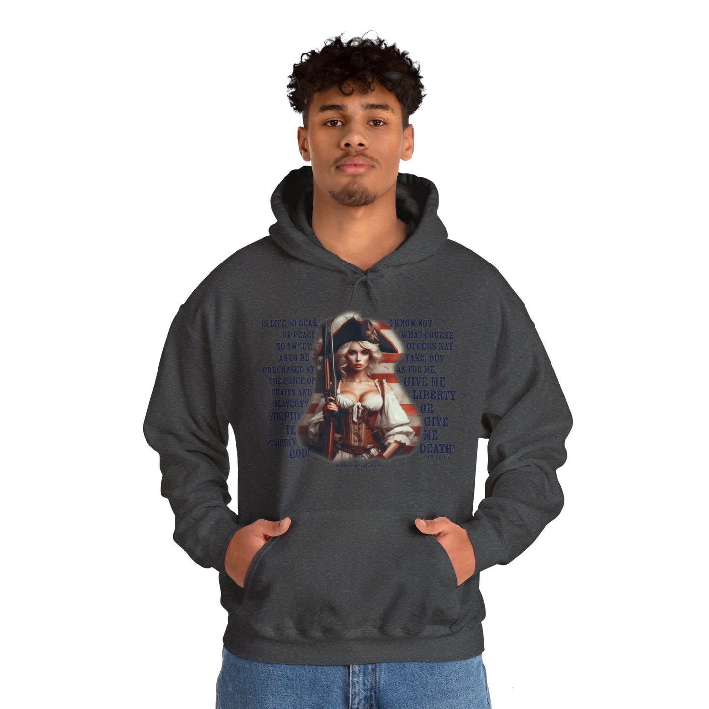Liberty or Death Hoodie Front