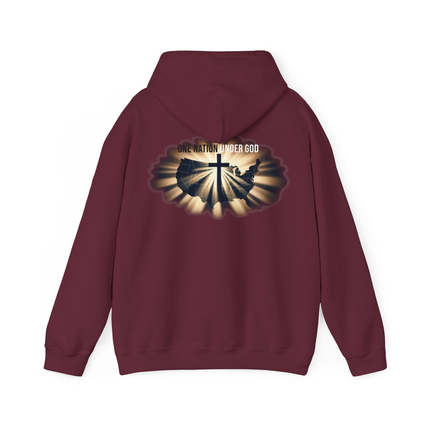 Under God Back Hoodie