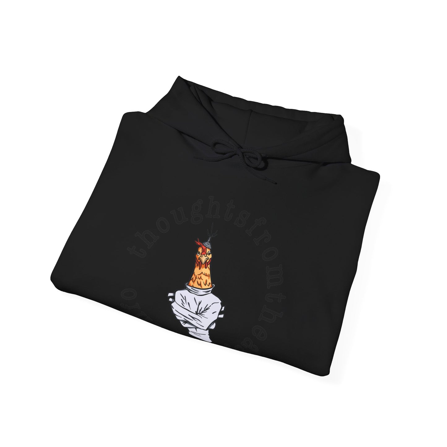 Round Logo Hoodie Front