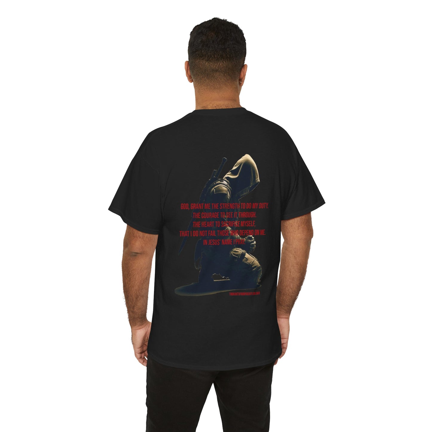 A Man's Prayer Back