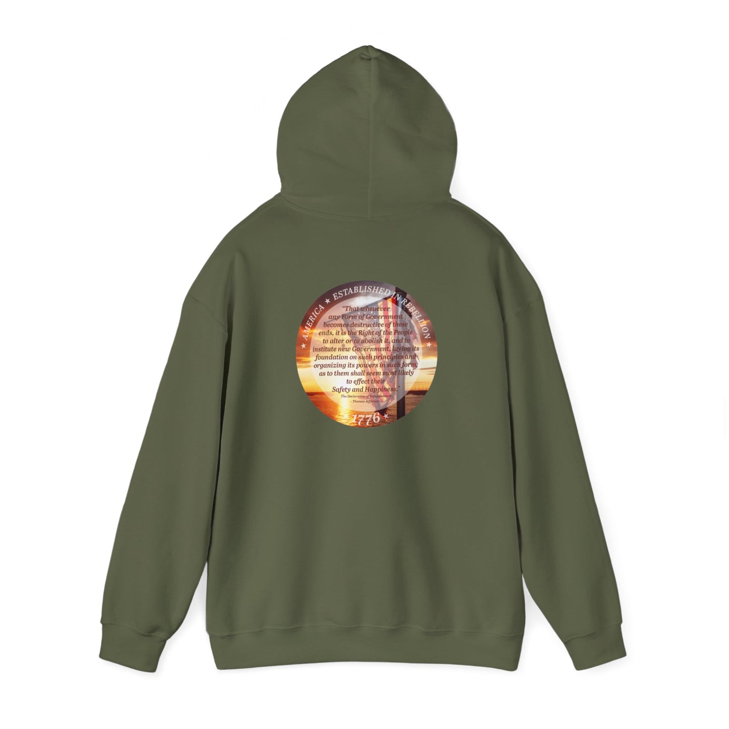 Rebellion Hoodie Back