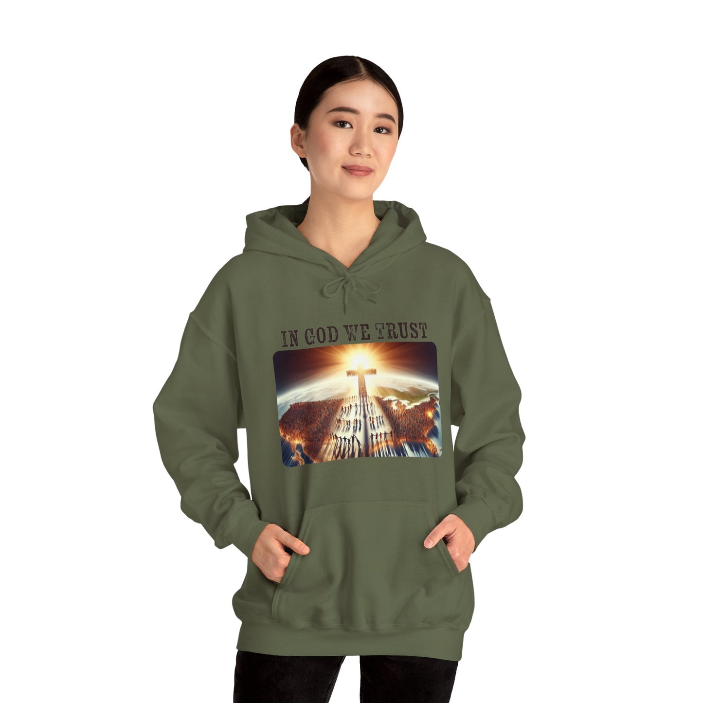 In God Front Hoodie