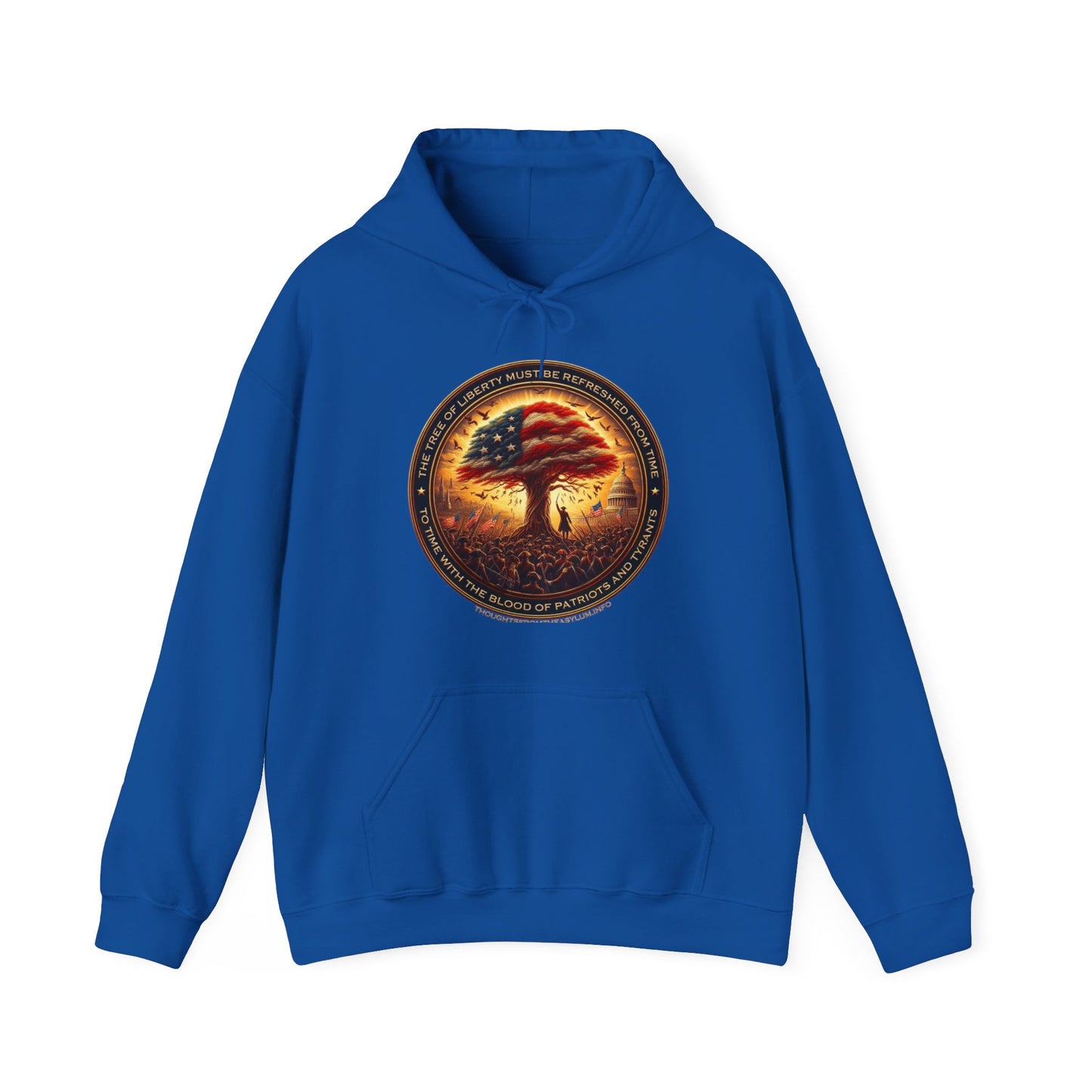 Patriots and Tyrants Hoodie Front