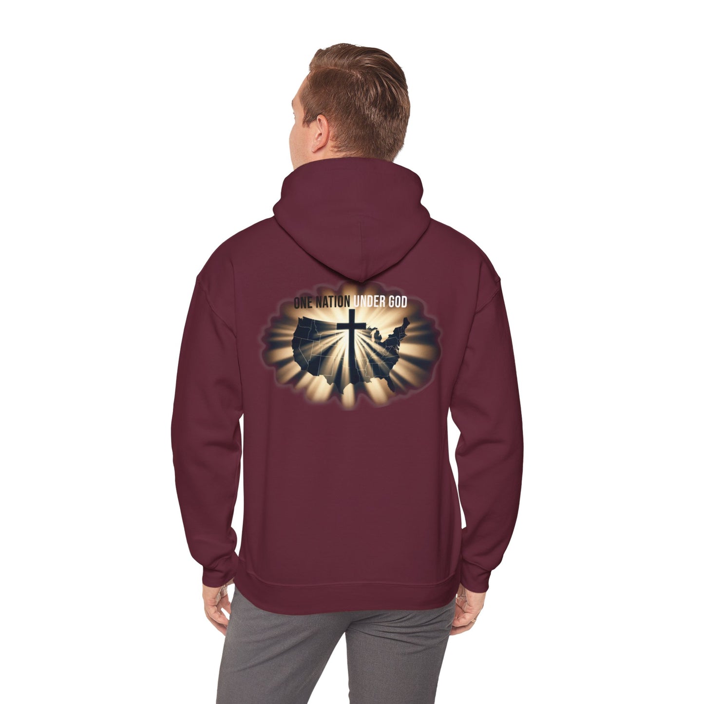 Under God Back Hoodie