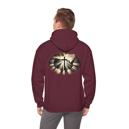Under God Back Hoodie