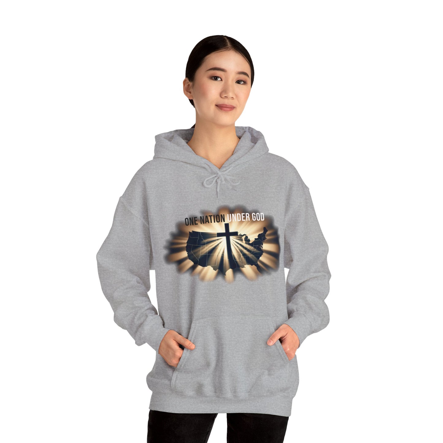 Under God Front Hoodie