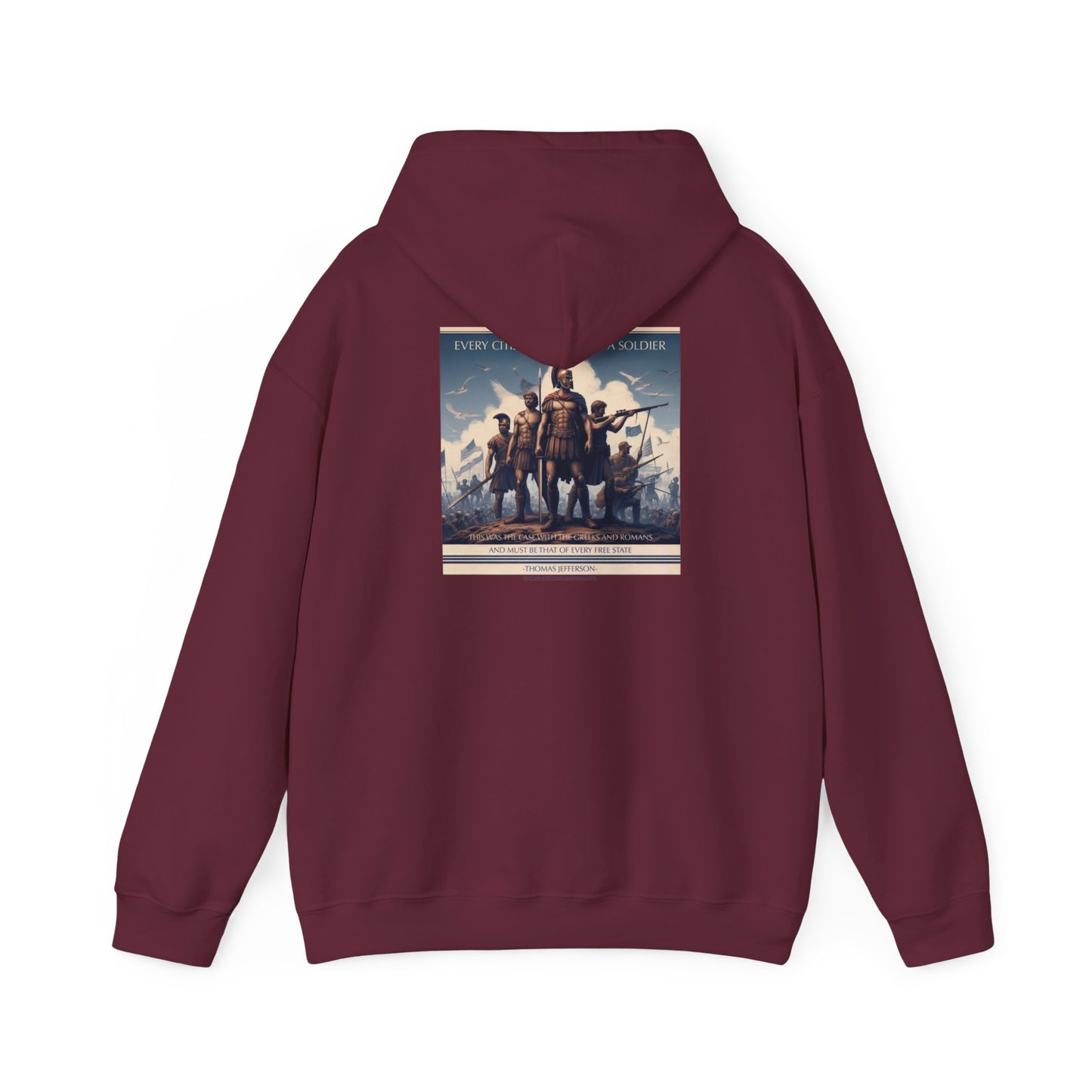 Citizen Soldier Hoodie Back