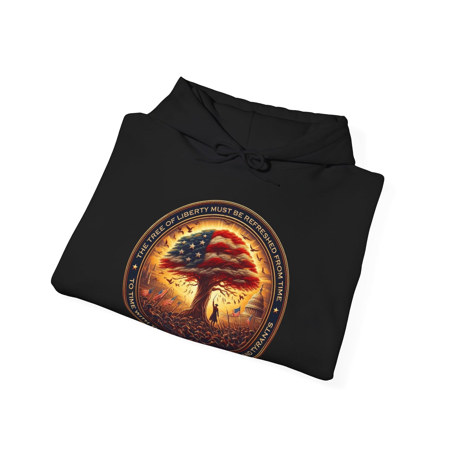 Patriots and Tyrants Hoodie Front