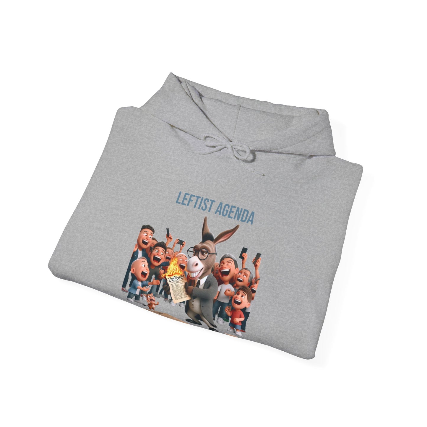 Leftist Agenda Hoodie Front