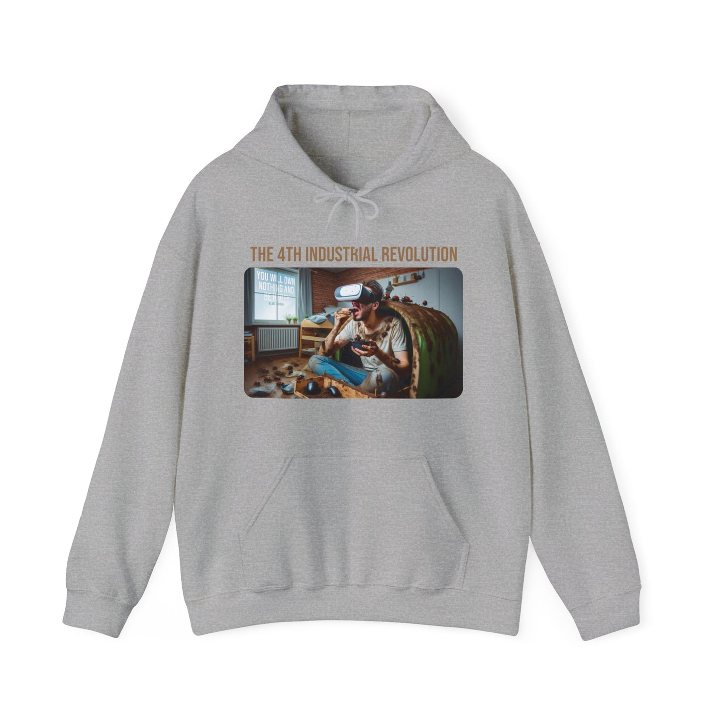 Industrial Front Hoodie