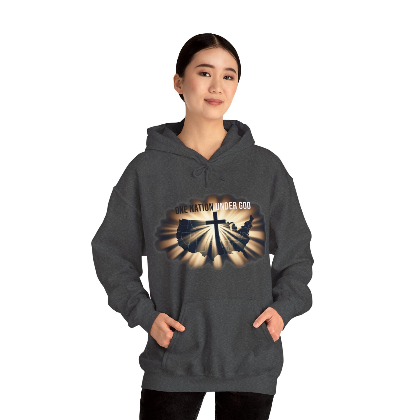 Under God Front Hoodie