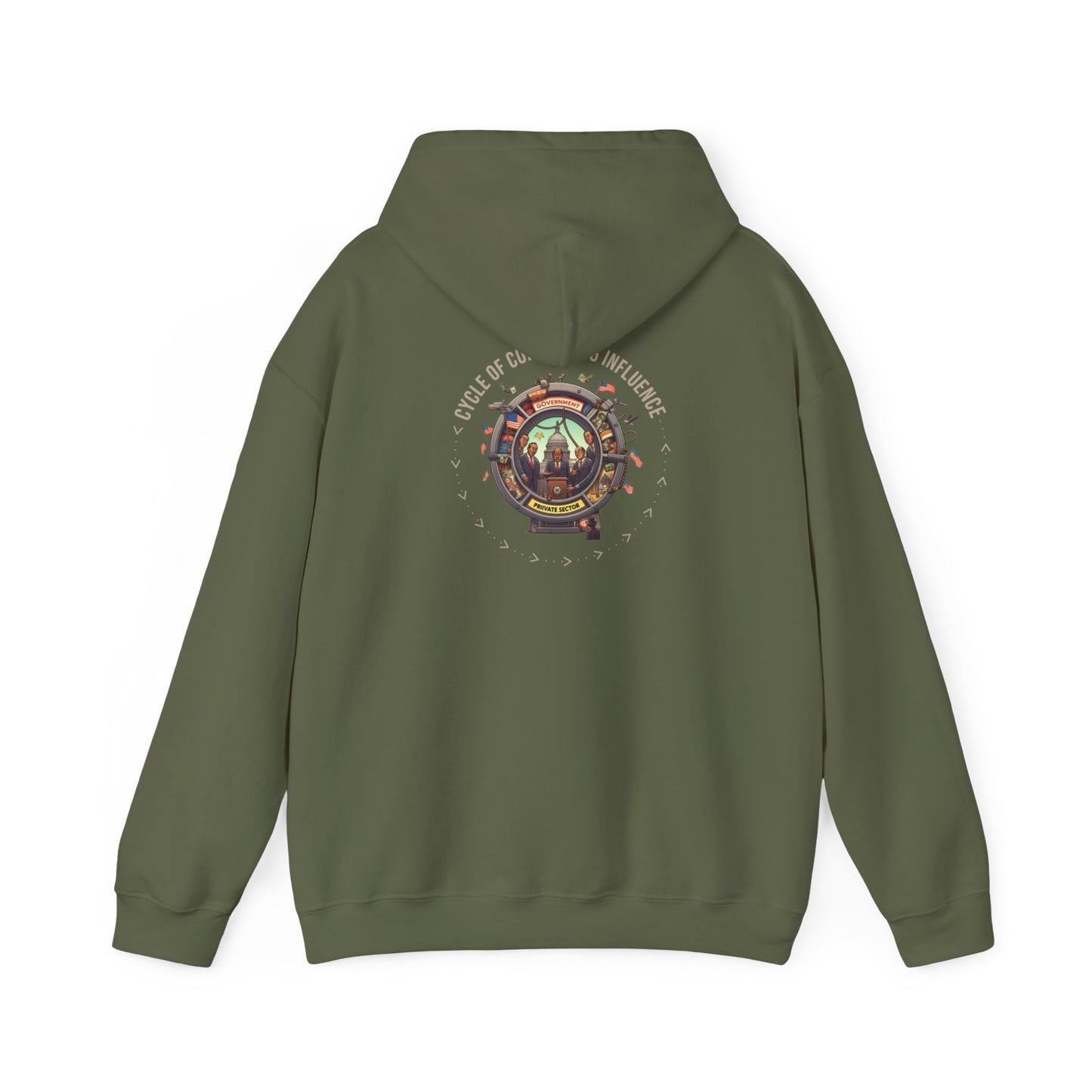 Influence Back Hoodie