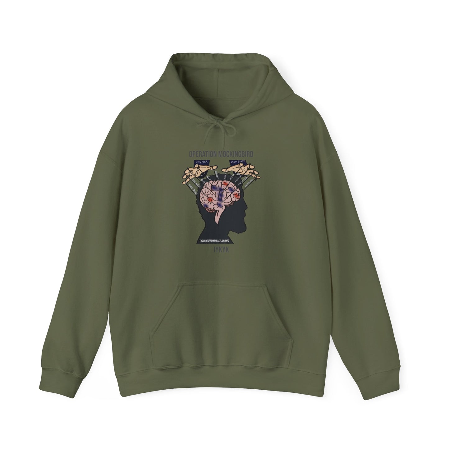 Operation Mockingbird Hoodie Front