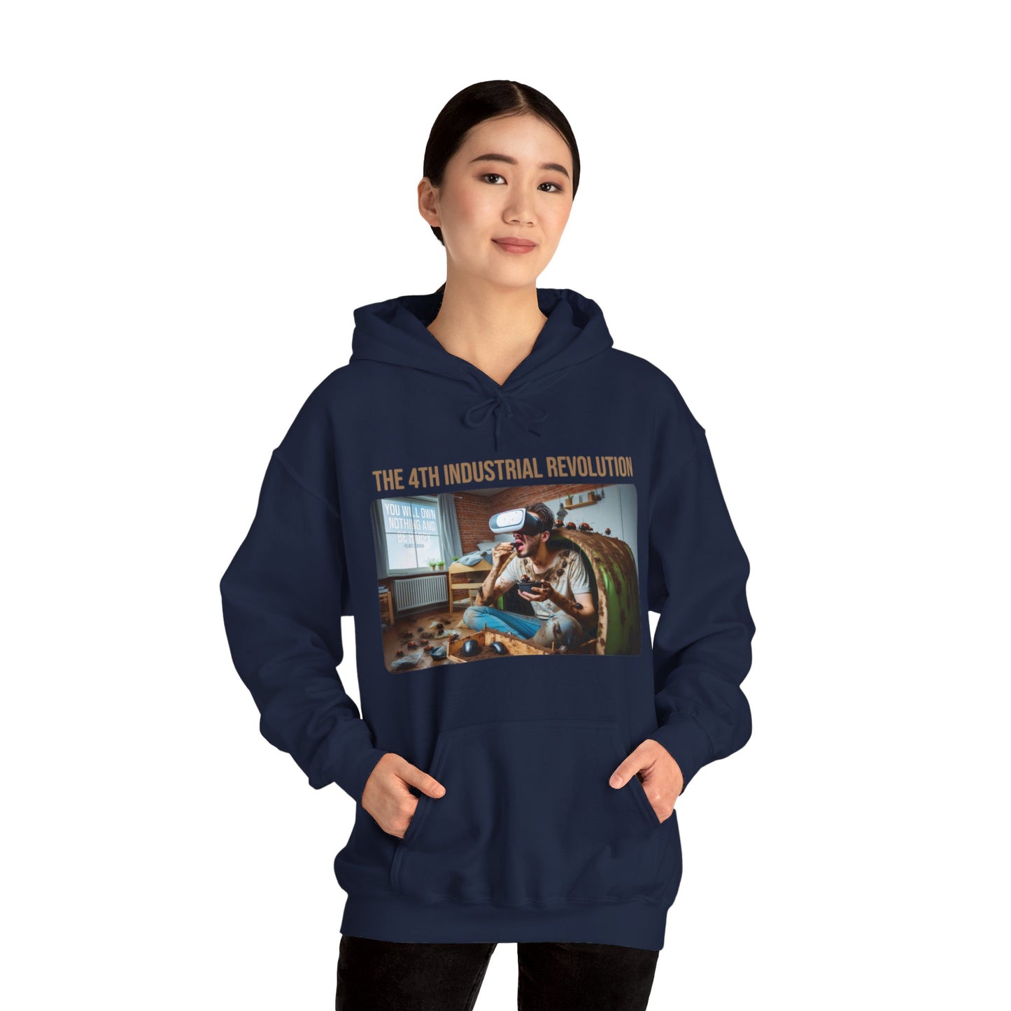 Industrial Front Hoodie
