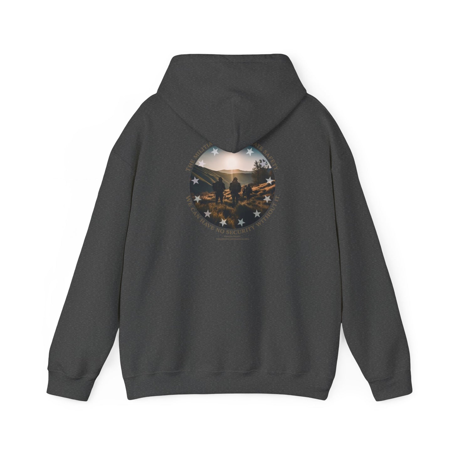 Militia Hoodie Back