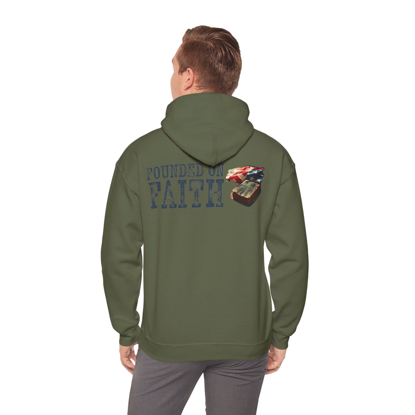 Faith Back Hoodie