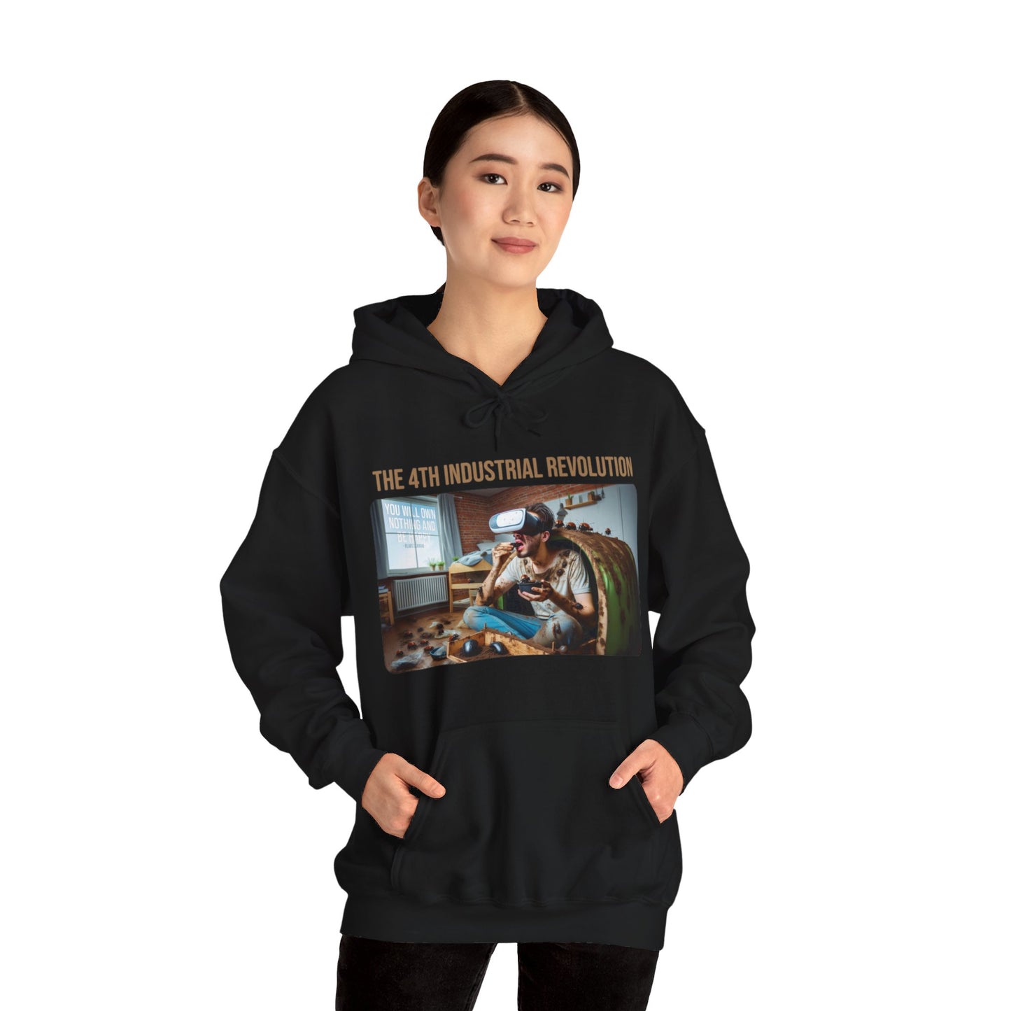 Industrial Front Hoodie