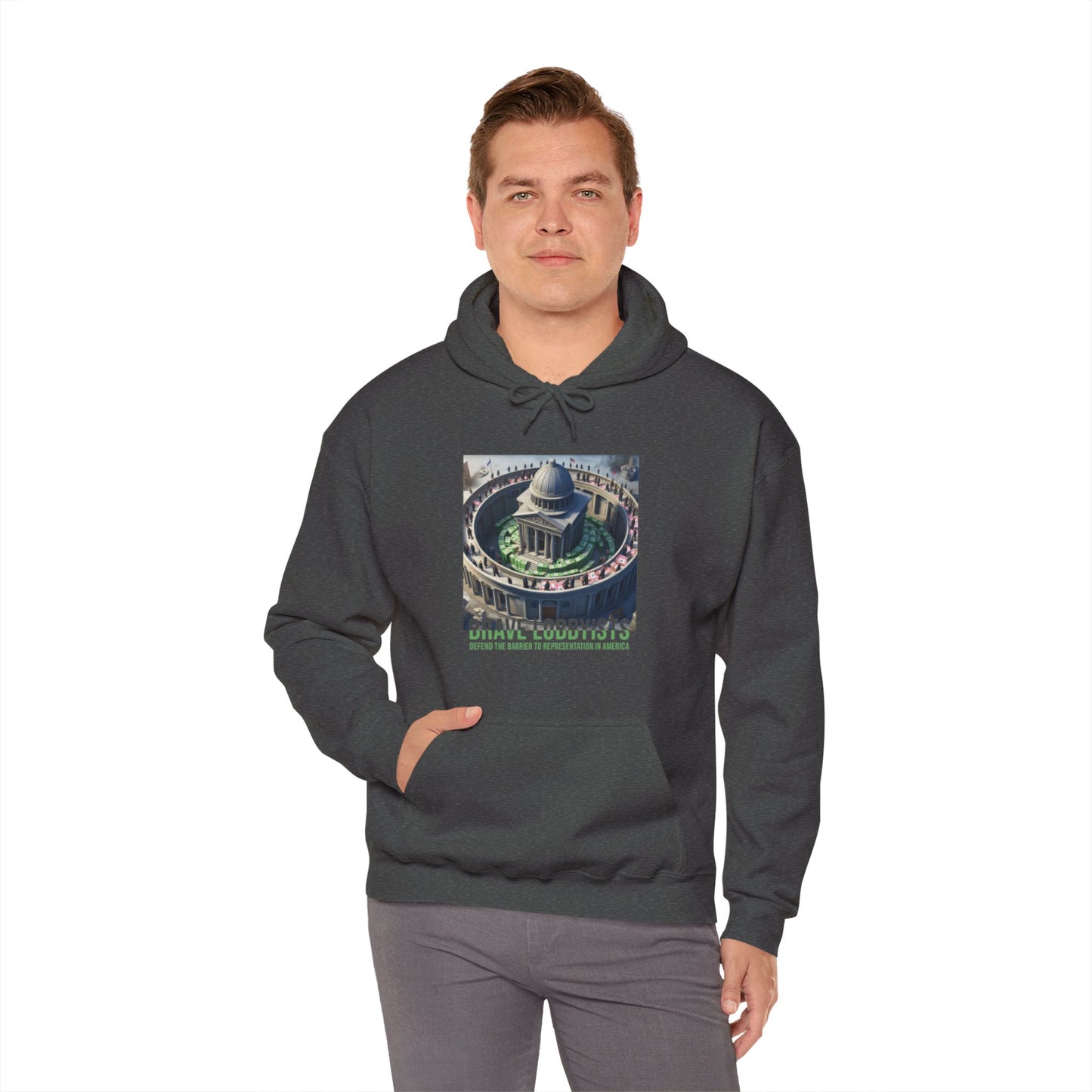 Lobbyist Front Hoodie