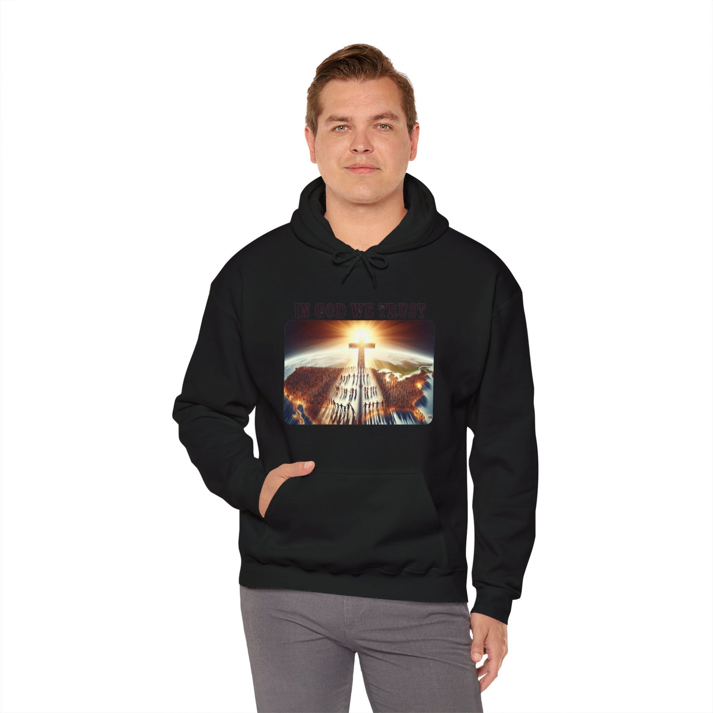 In God Front Hoodie