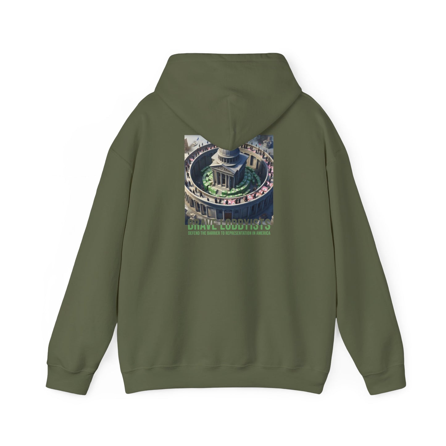 Lobbyist Back Hoodie