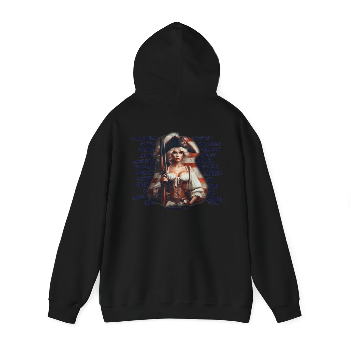 Liberty or Death Hoodie Back