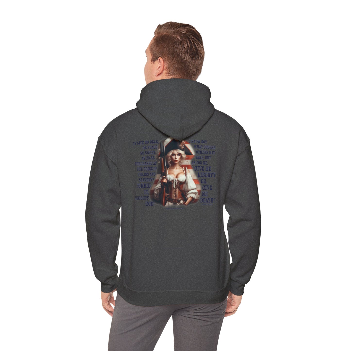 Liberty or Death Hoodie Back