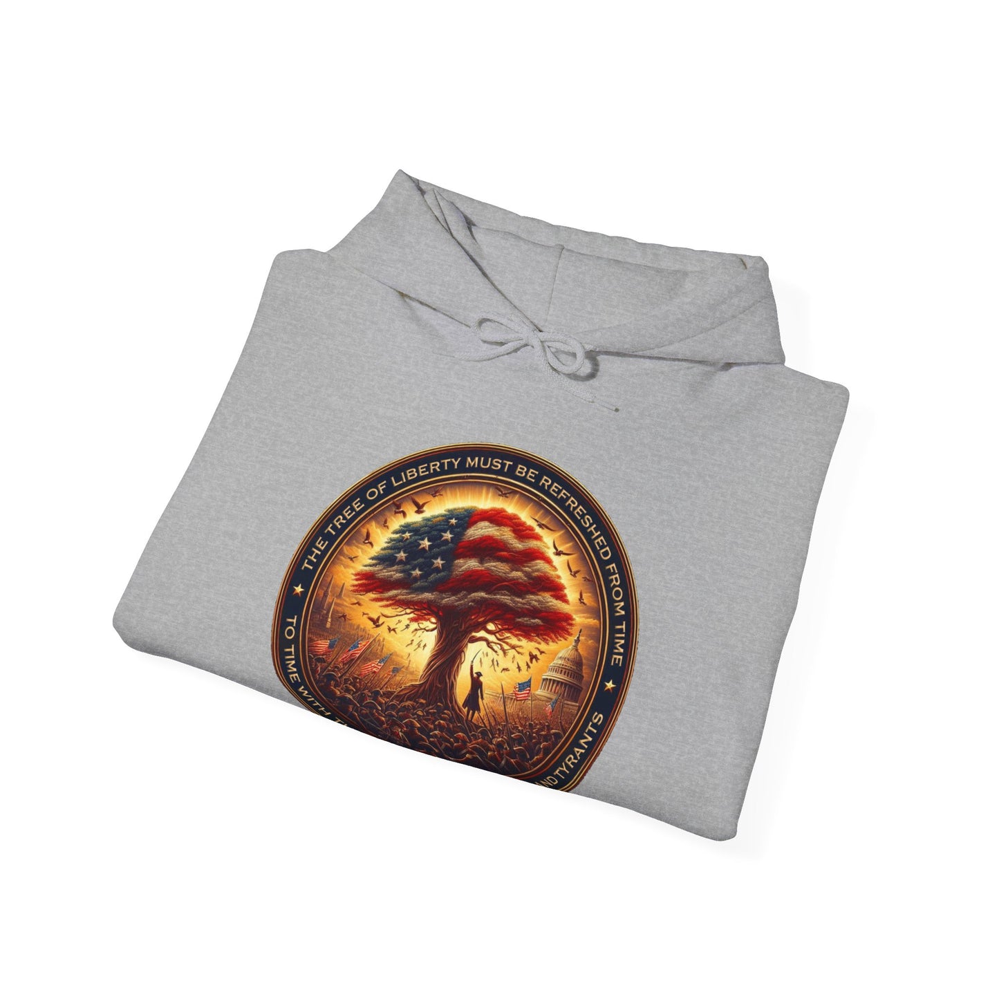 Patriots and Tyrants Hoodie Front