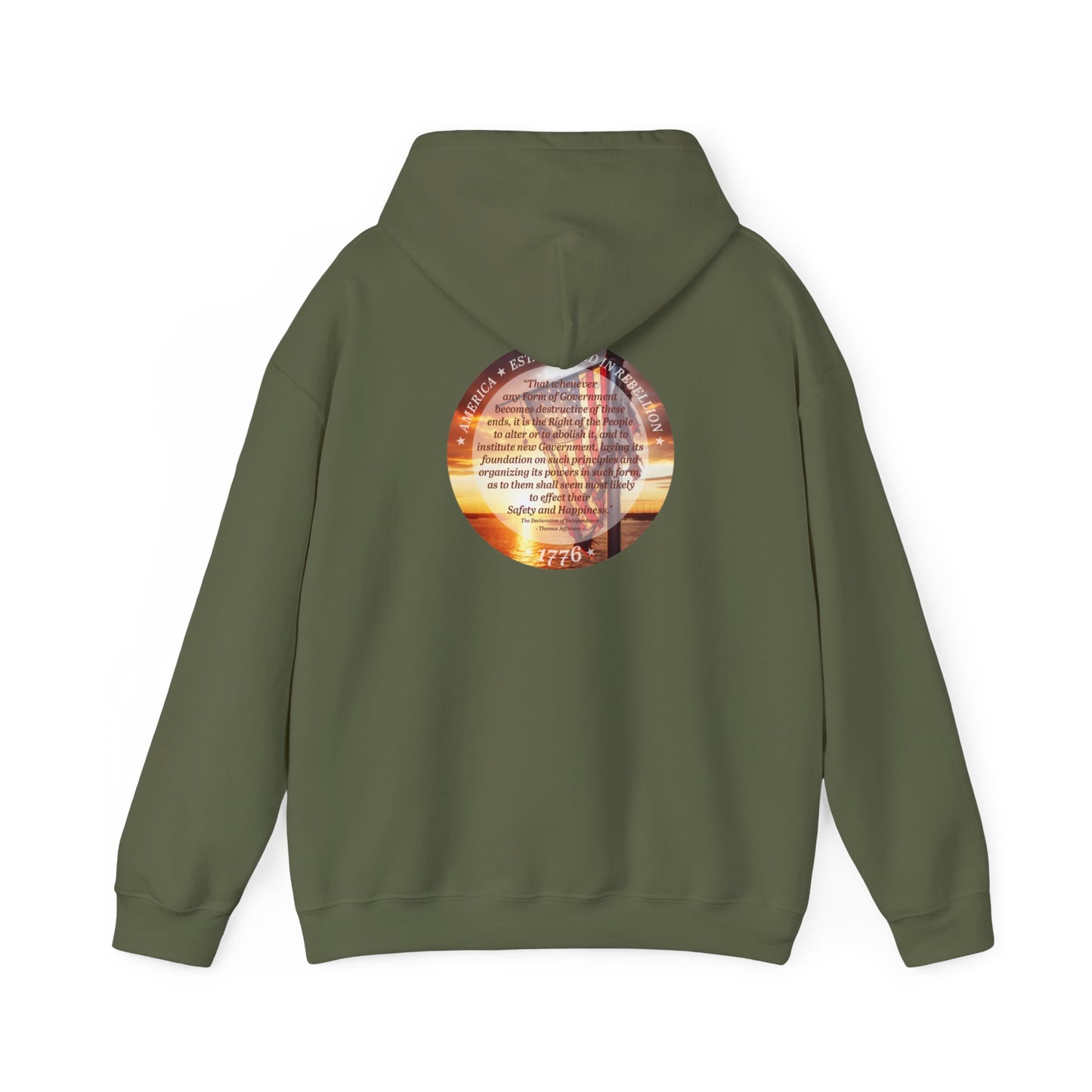 Rebellion Hoodie Back