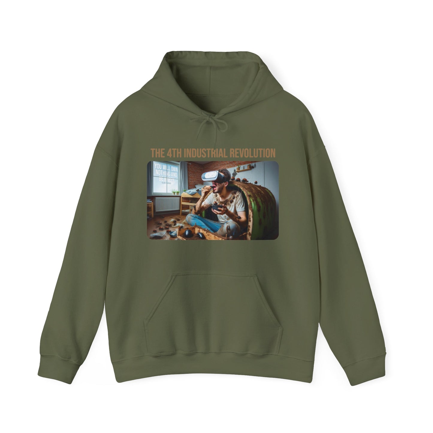 Industrial Front Hoodie