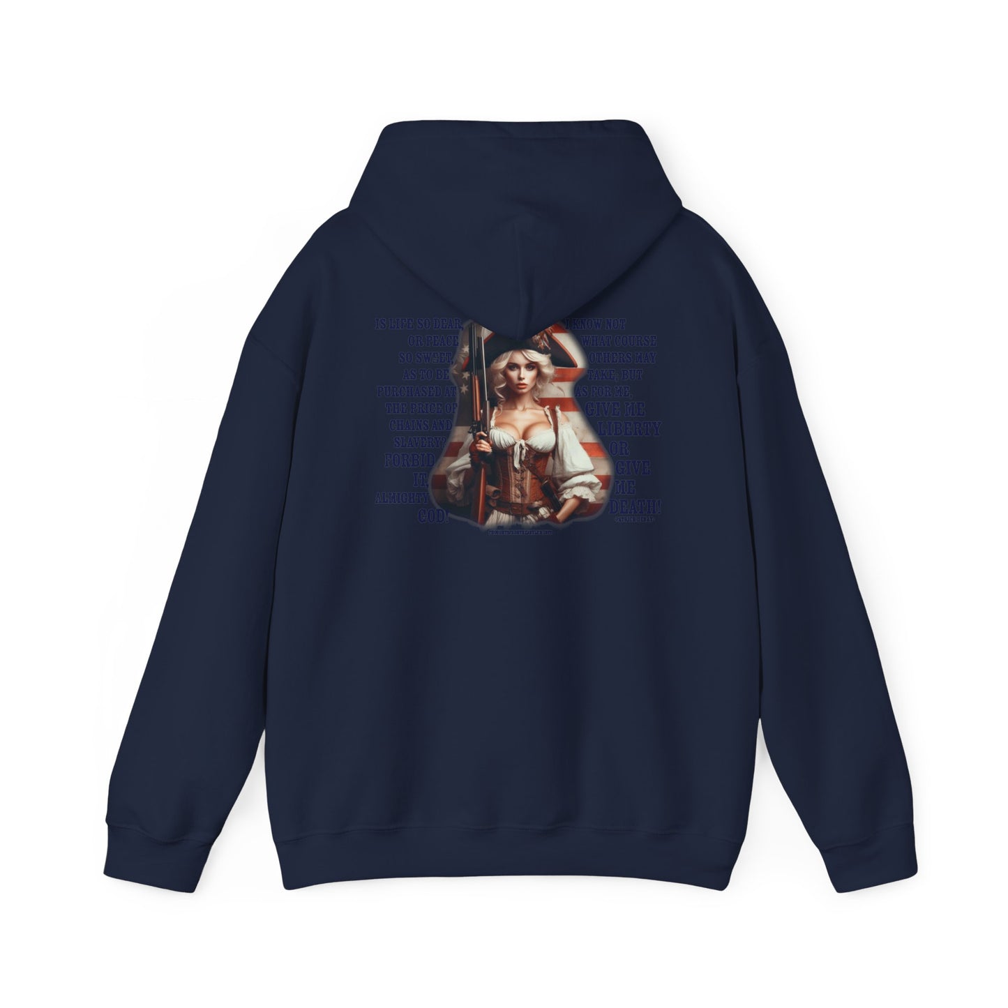 Liberty or Death Hoodie Back