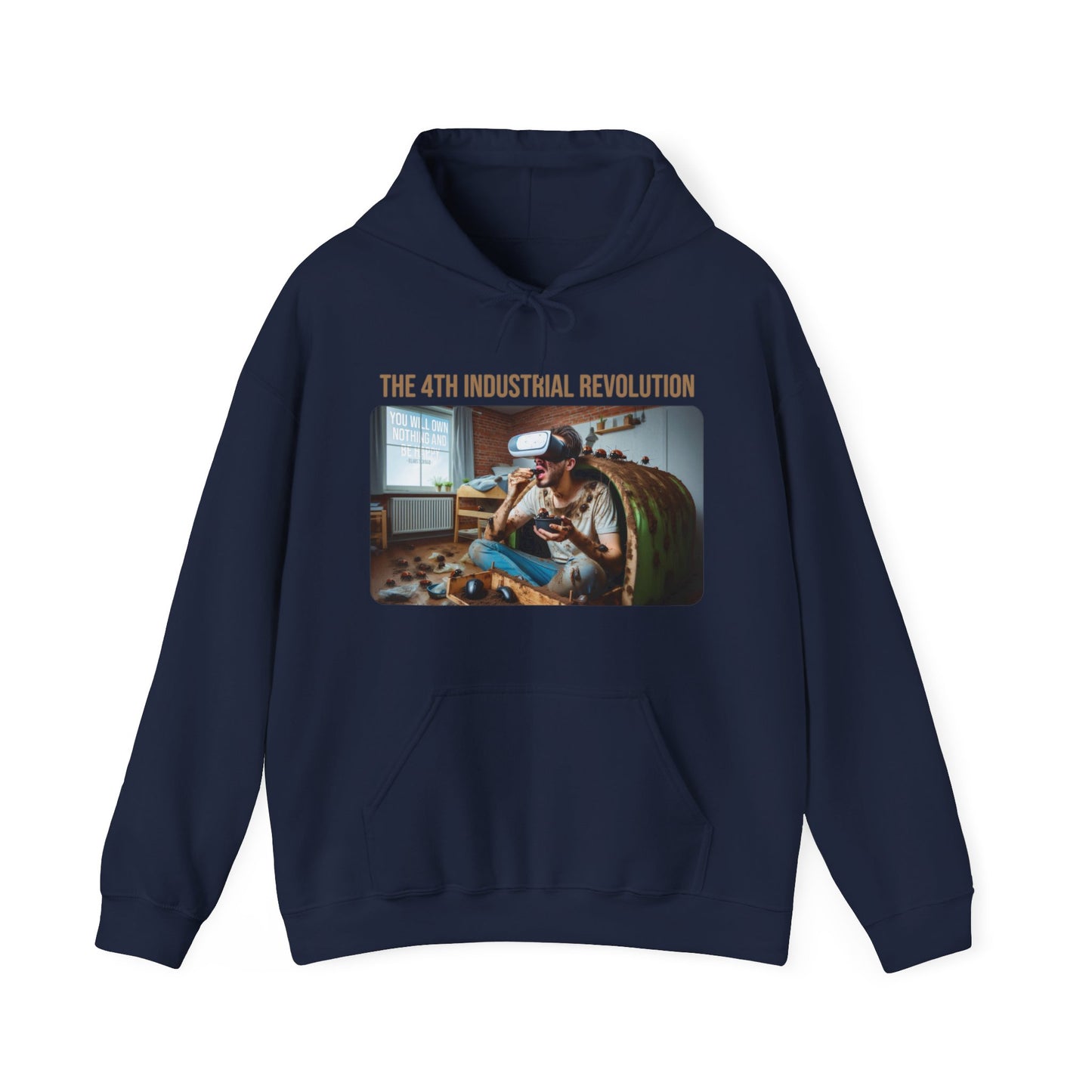Industrial Front Hoodie