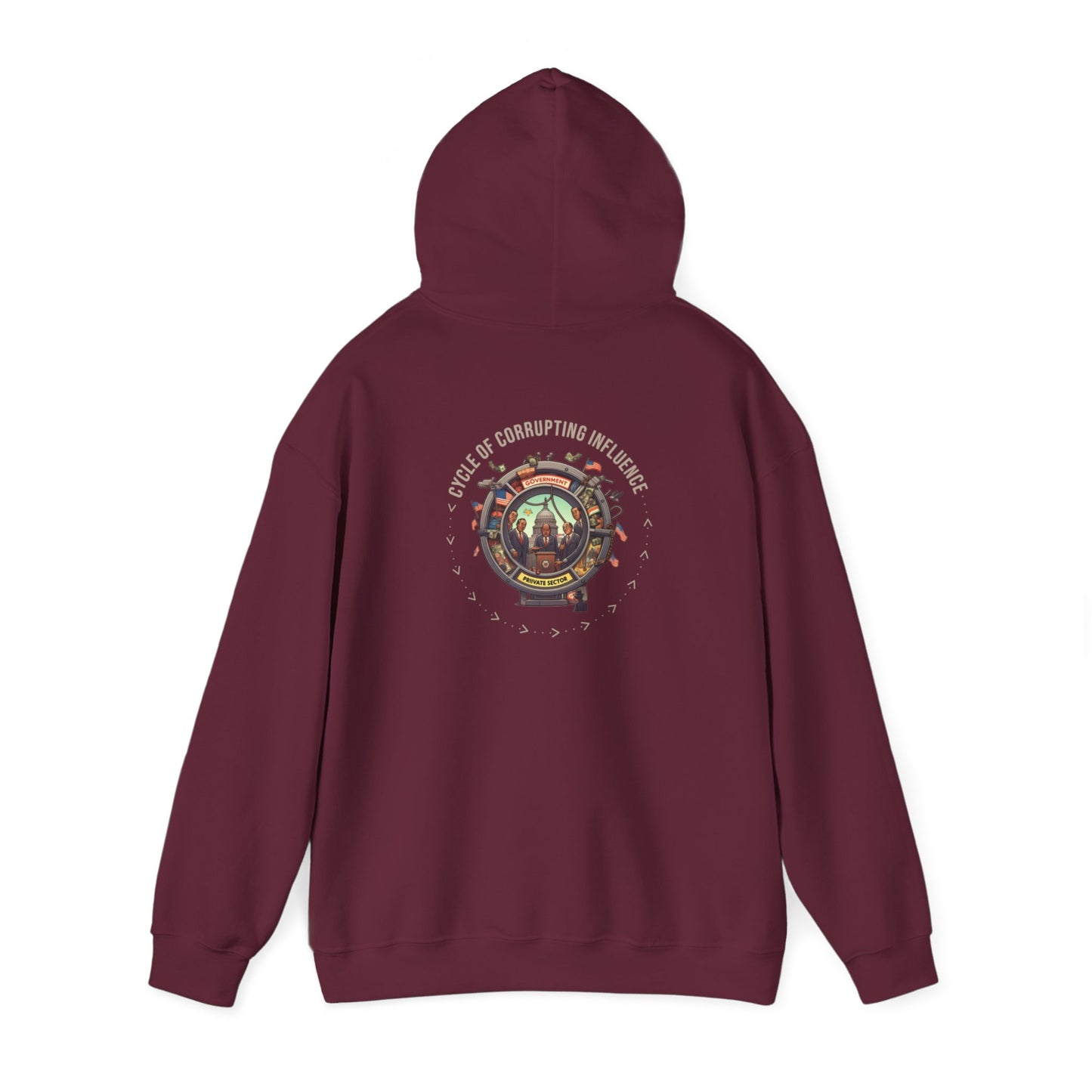 Influence Back Hoodie