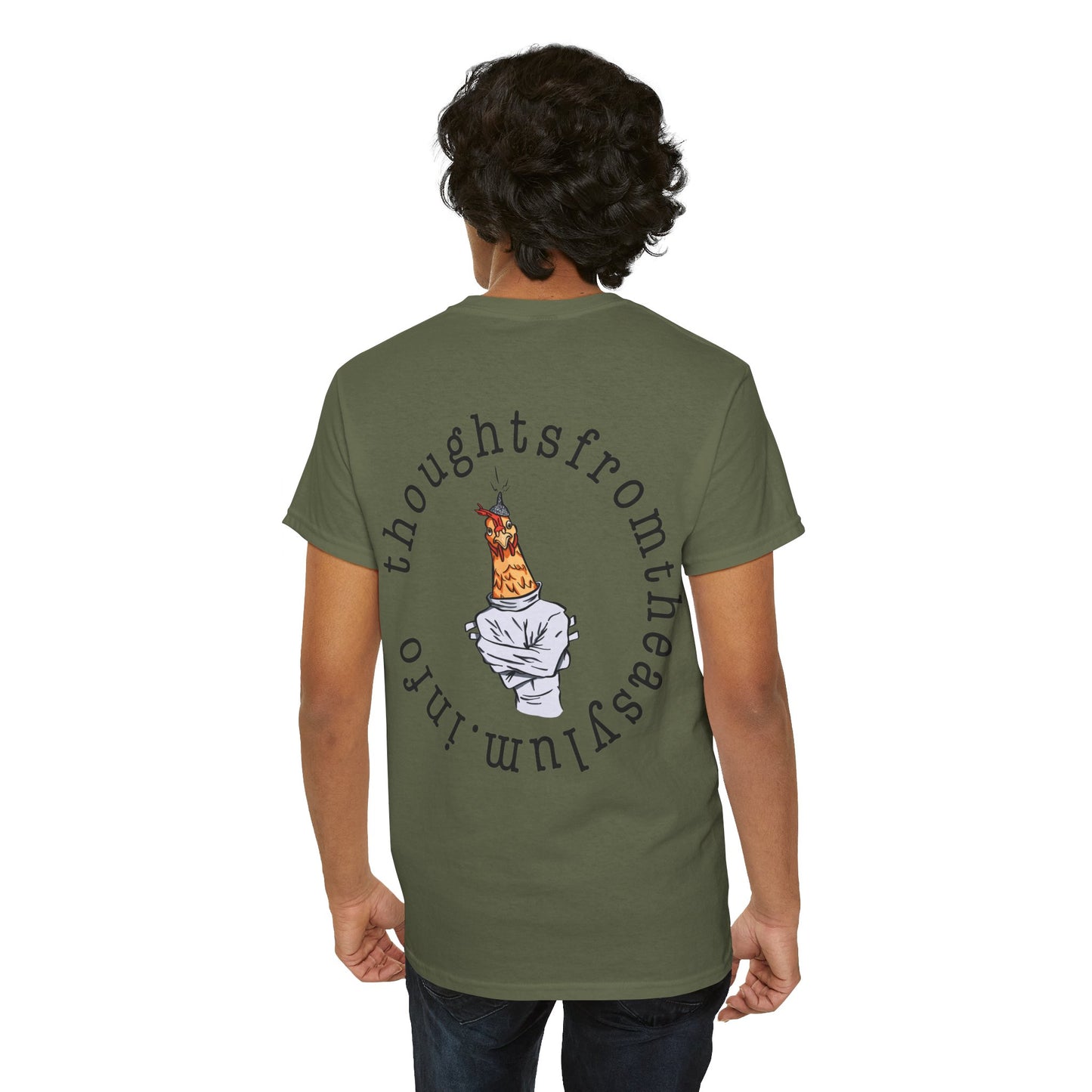 Round Logo Back