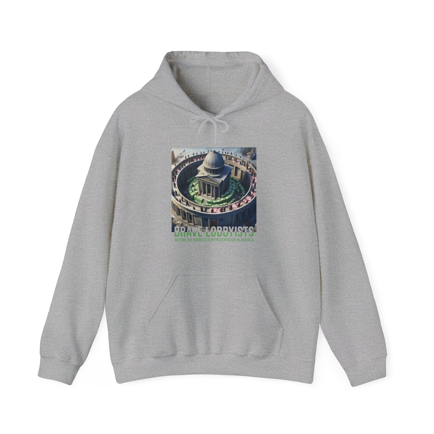 Lobbyist Front Hoodie