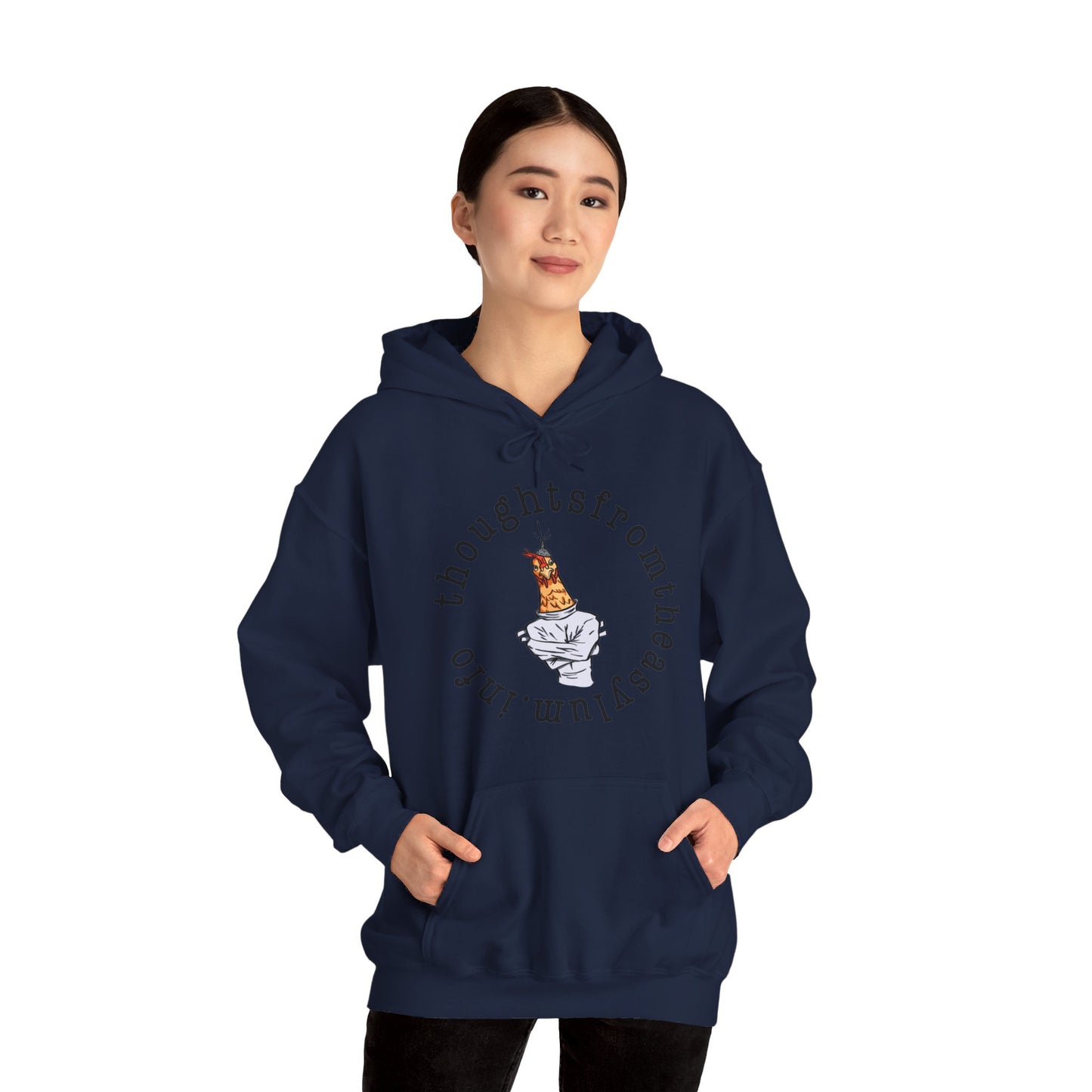 Round Logo Hoodie Front
