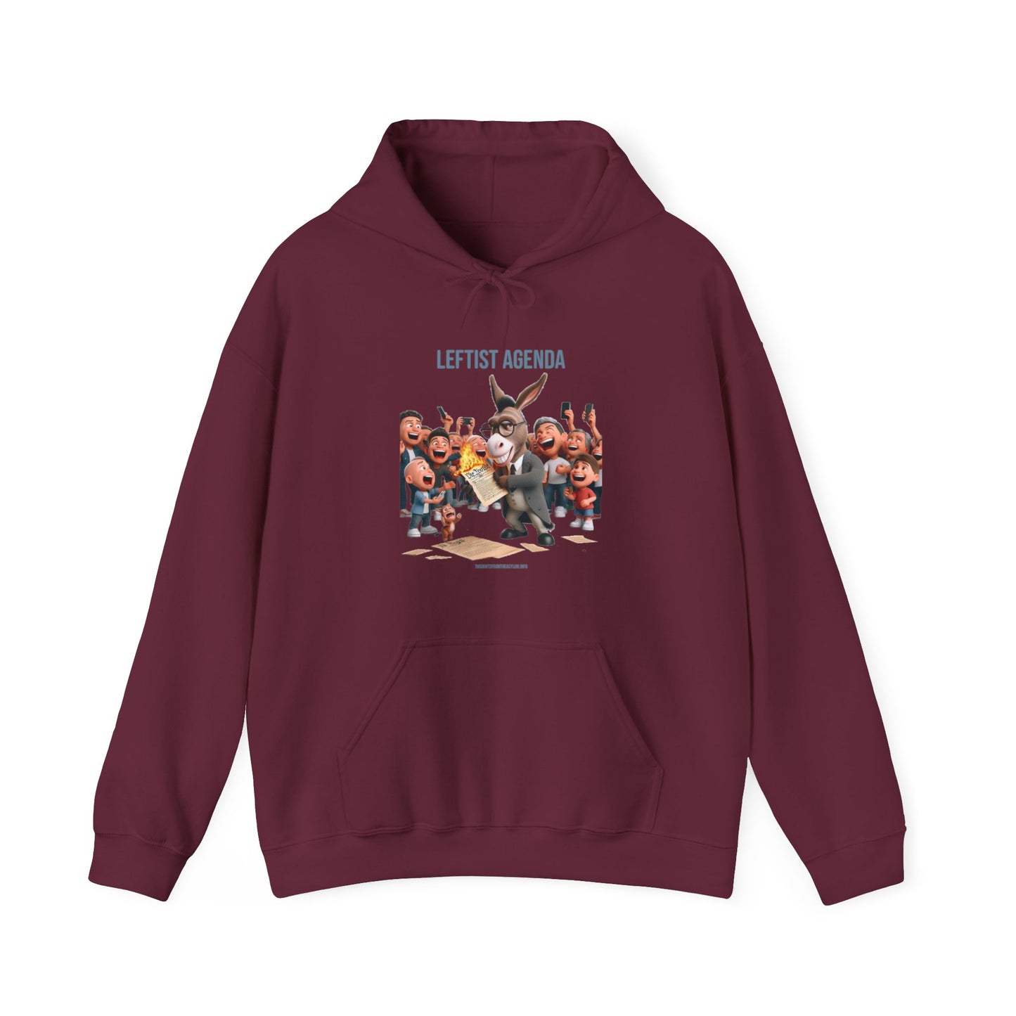 Leftist Agenda Hoodie Front