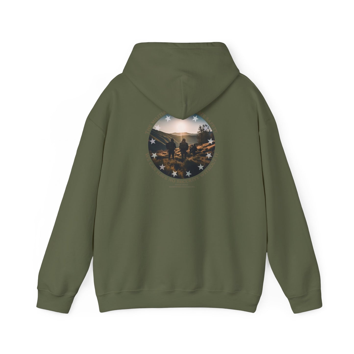 Militia Hoodie Back