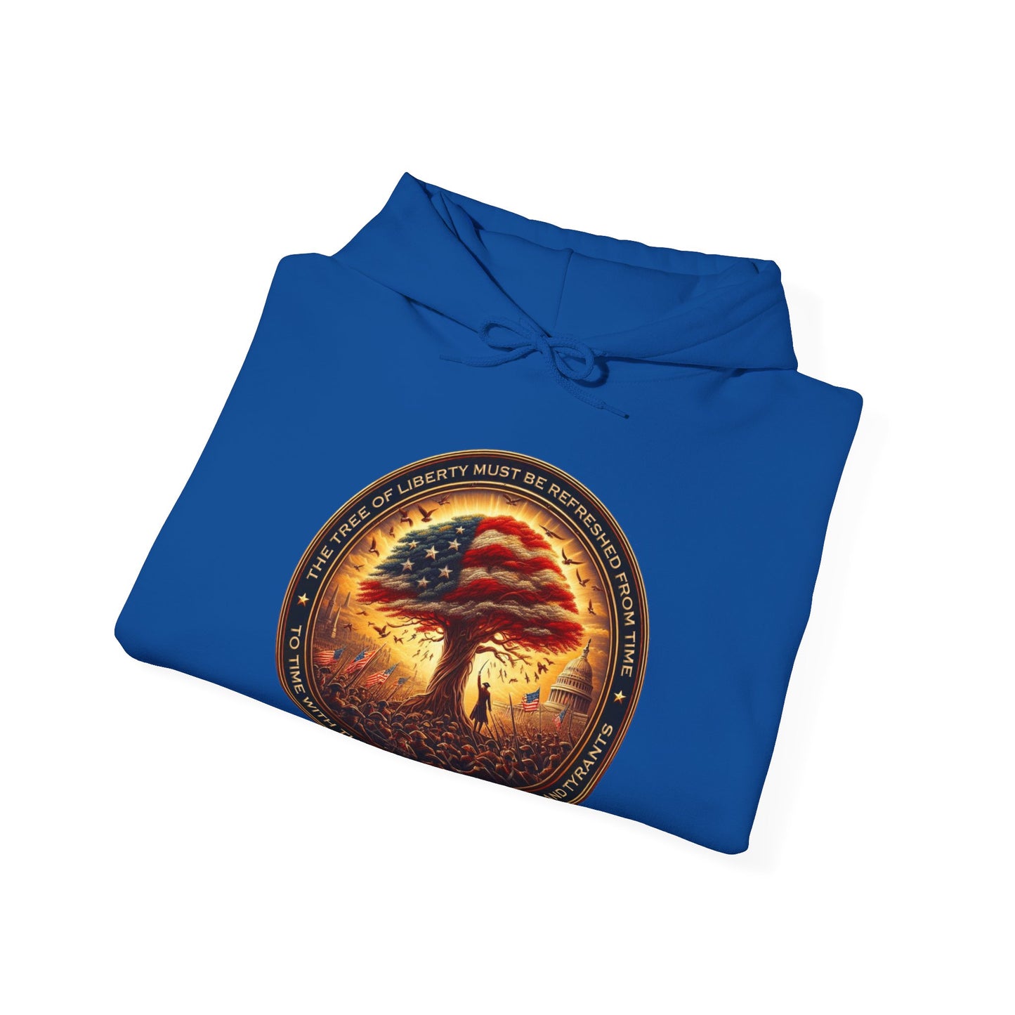 Patriots and Tyrants Hoodie Front