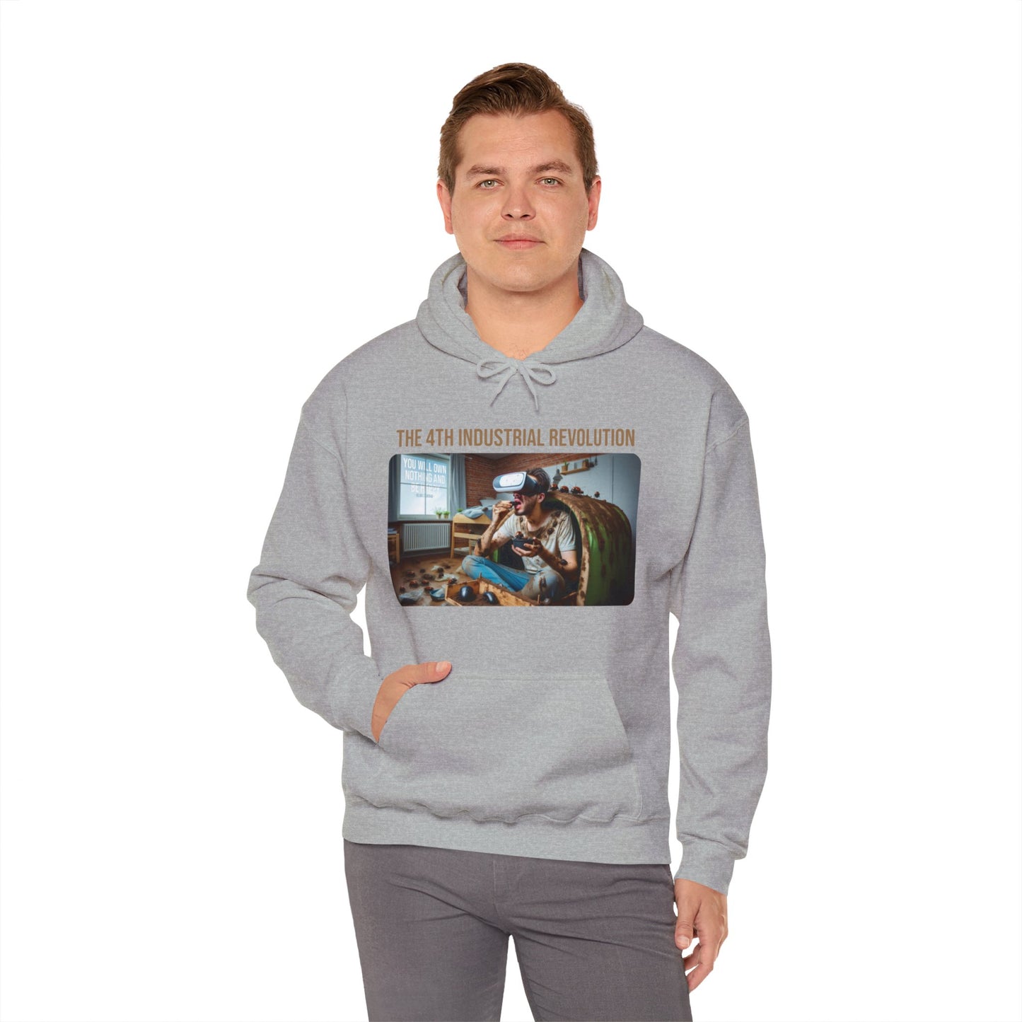 Industrial Front Hoodie