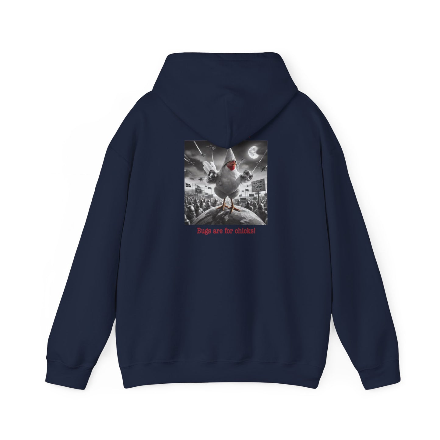 Silly Globalist Hoodie back