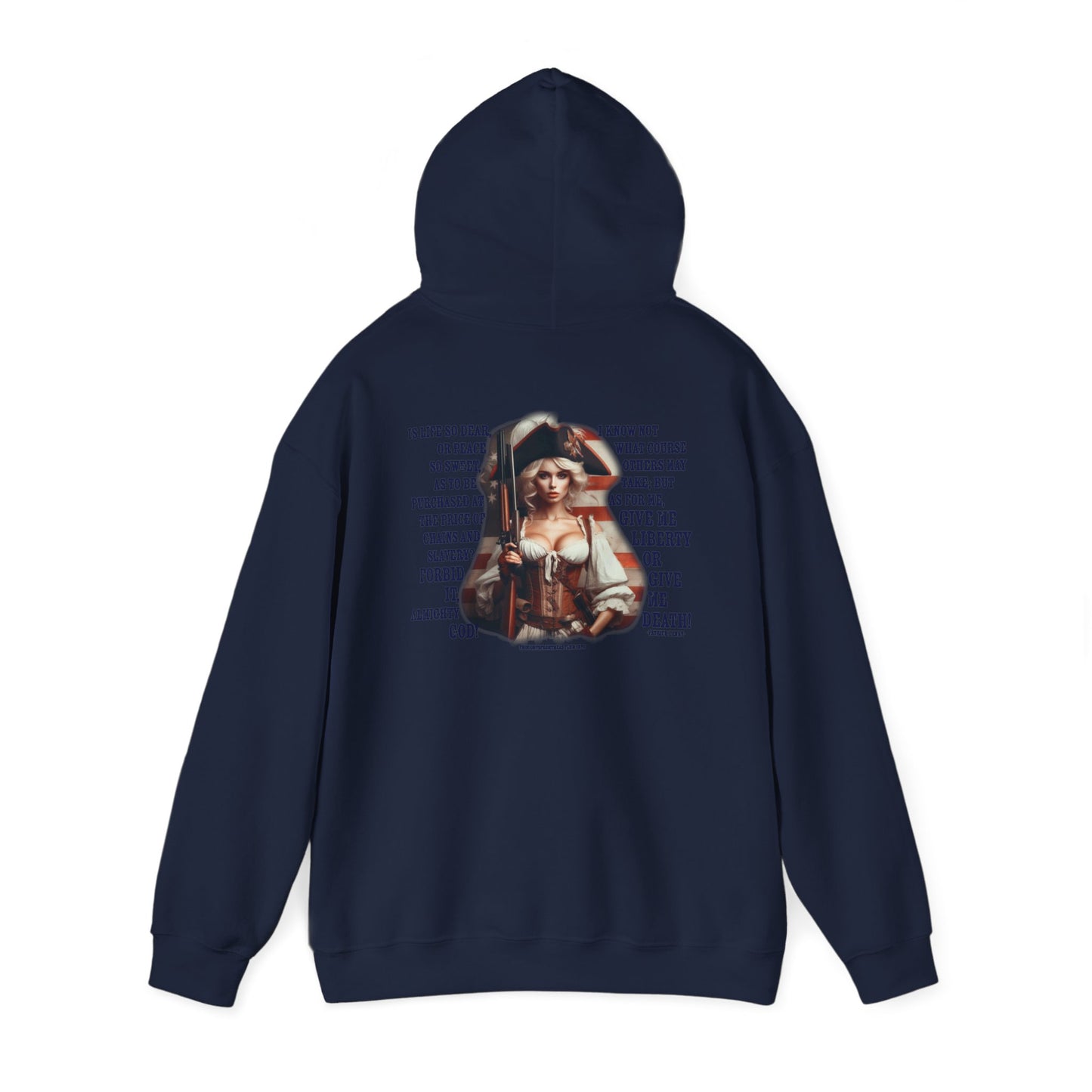 Liberty or Death Hoodie Back