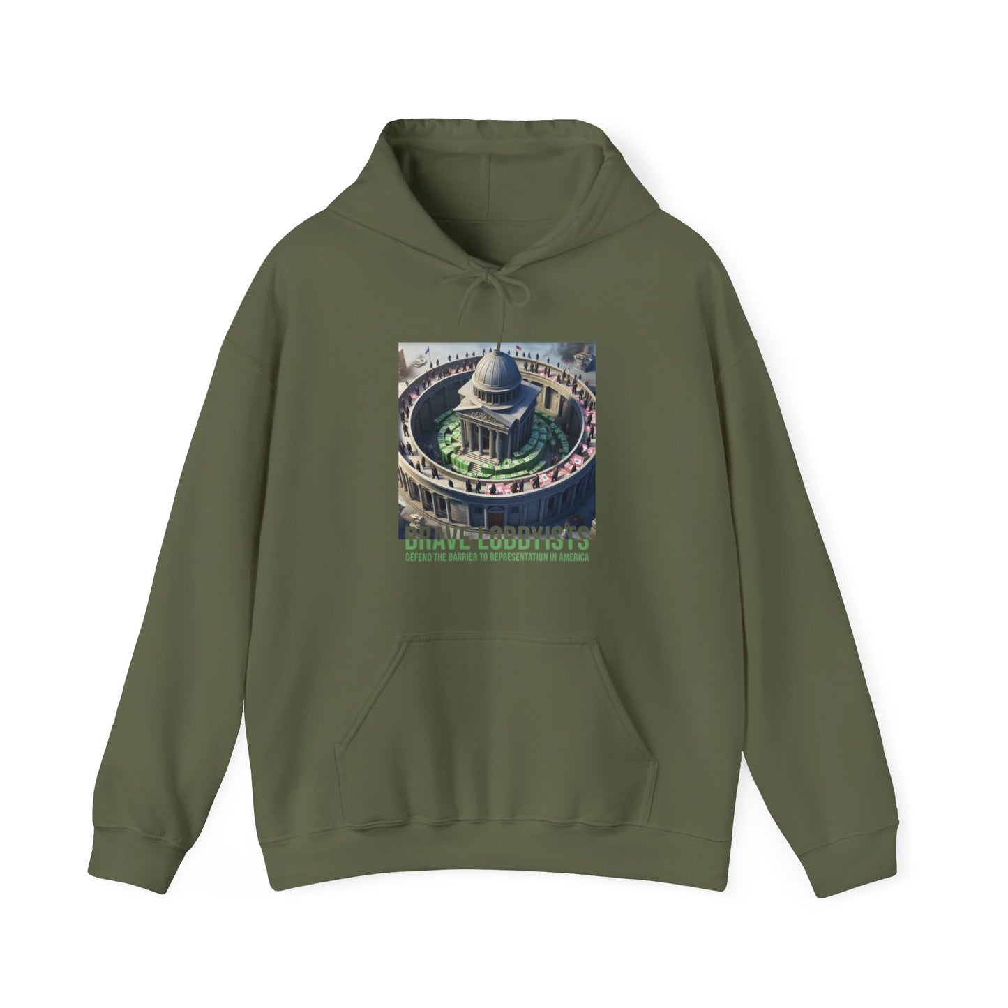 Lobbyist Front Hoodie