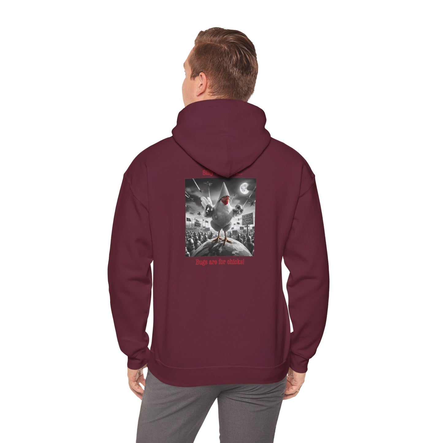 Silly Globalist Hoodie back