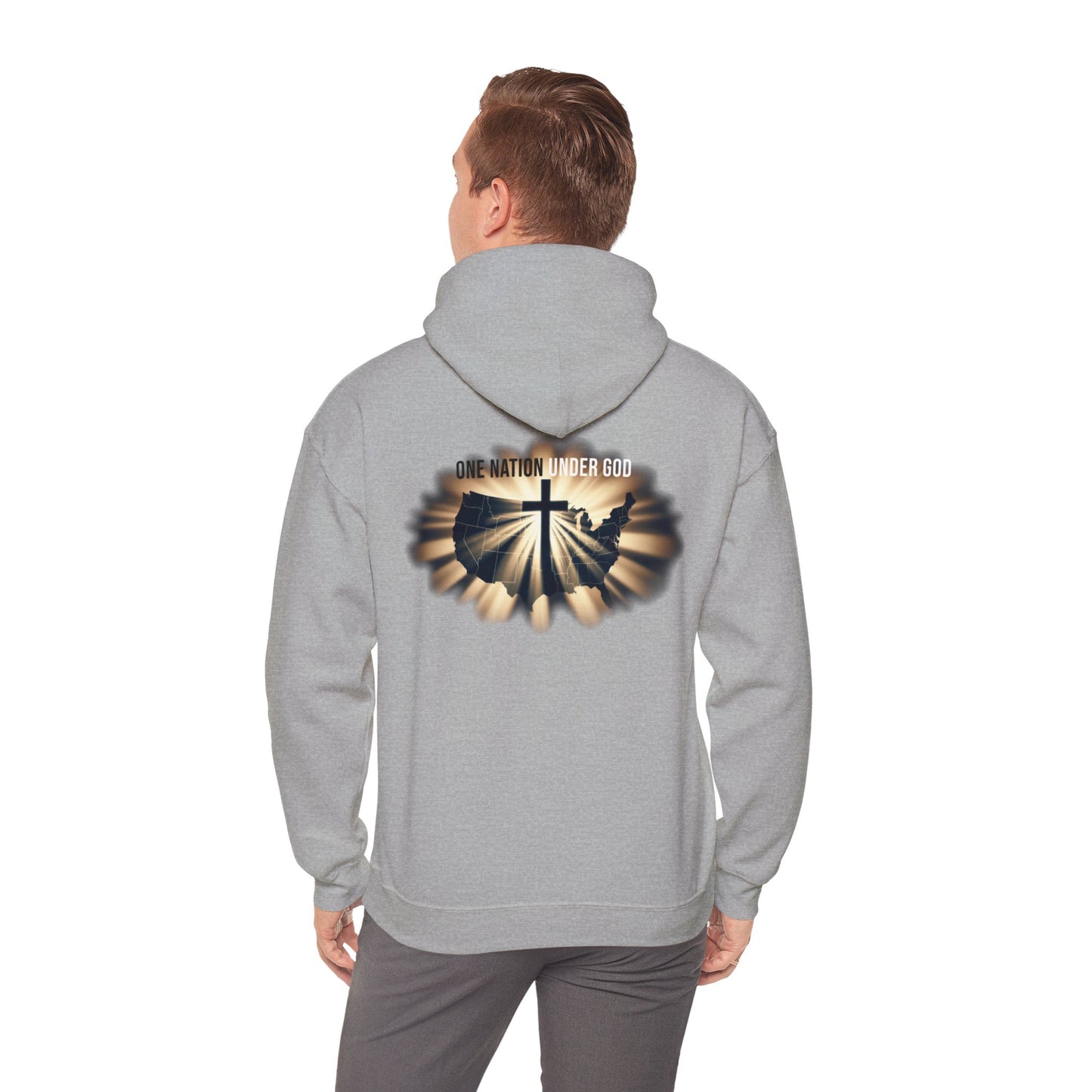 Under God Back Hoodie