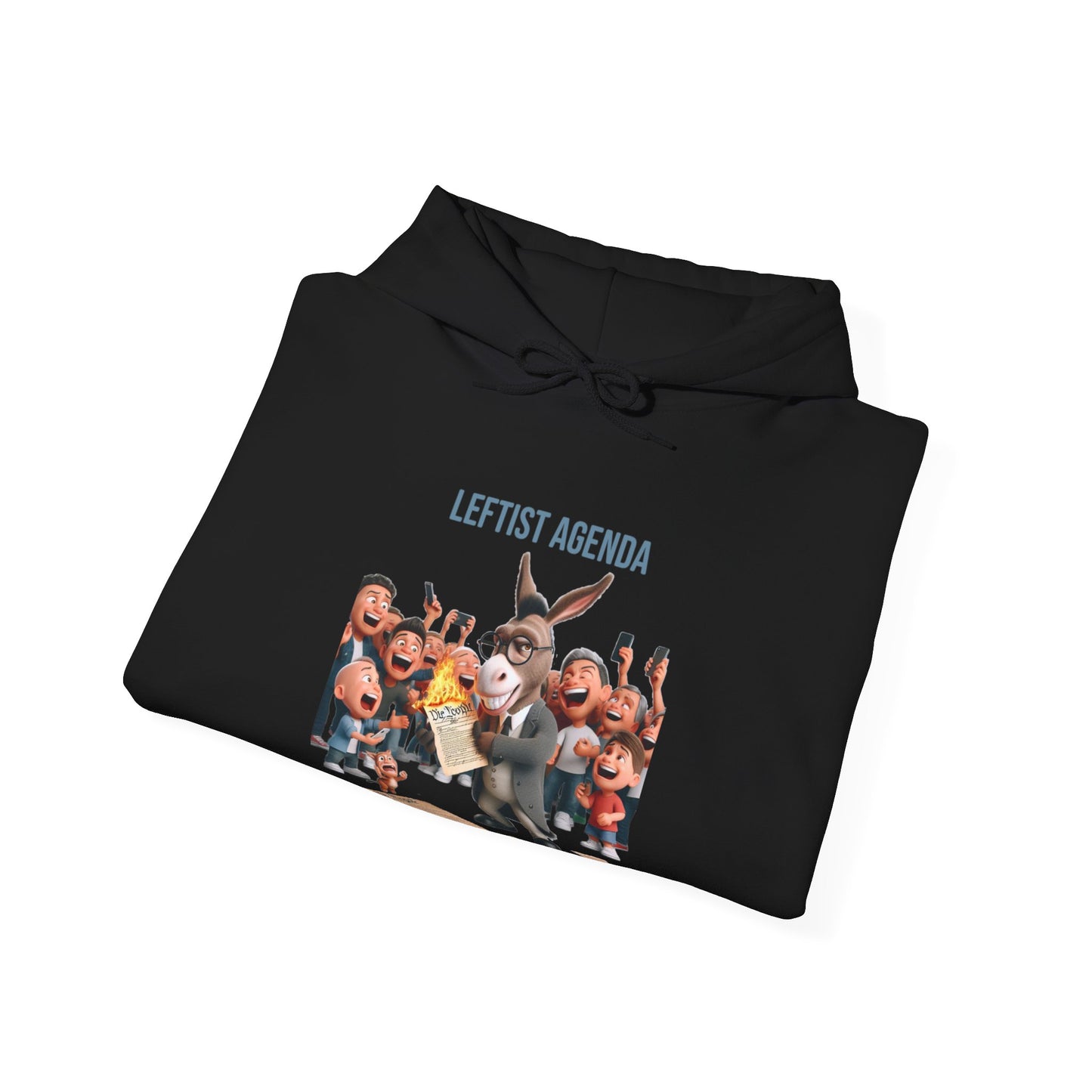 Leftist Agenda Hoodie Front