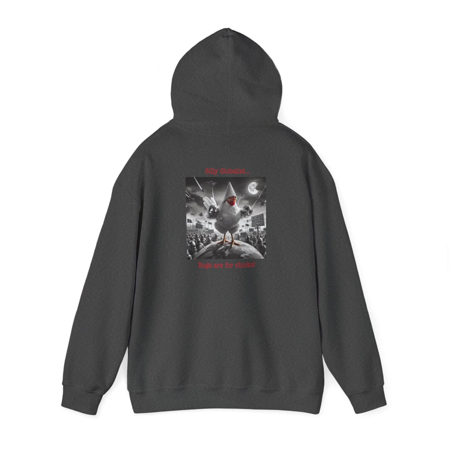 Silly Globalist Hoodie back