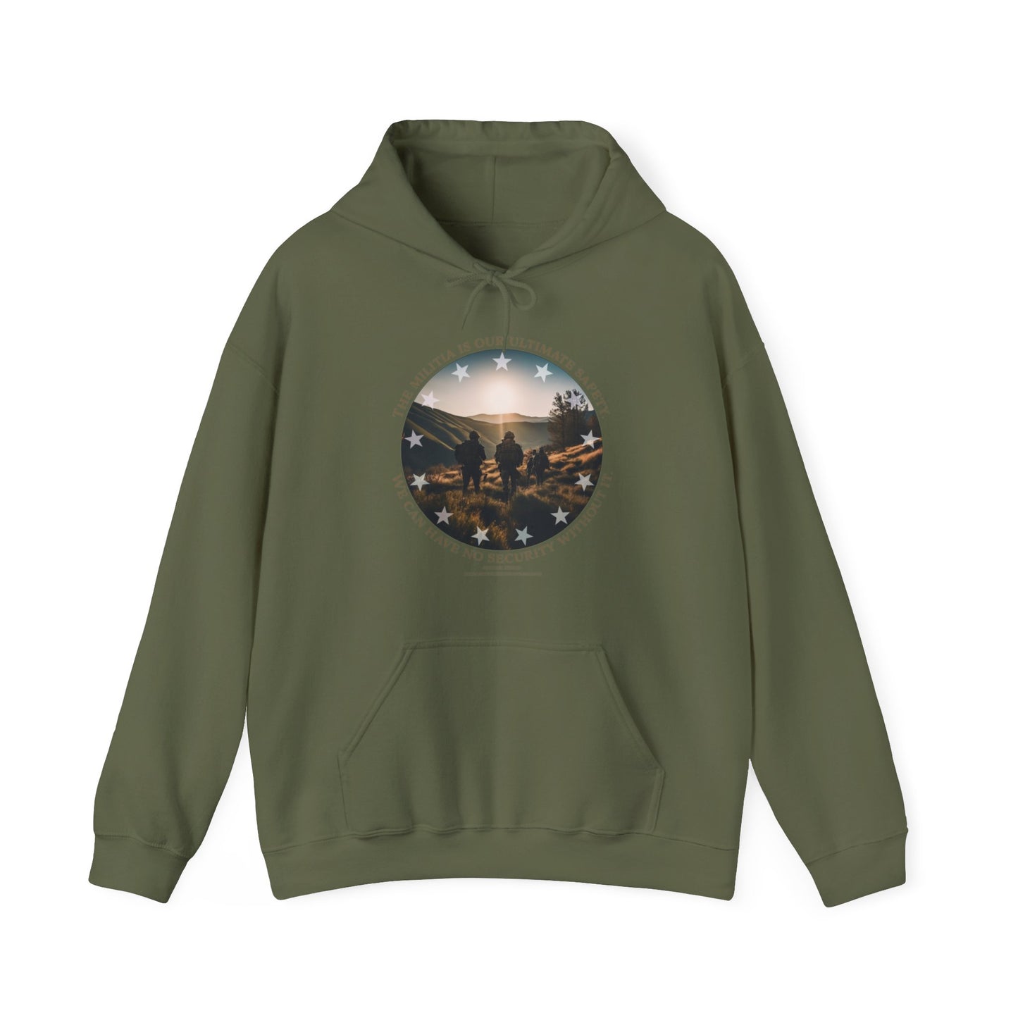 Militia Hoodie Front